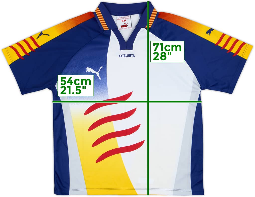 2002 Catalunya Home Shirt - 9/10 - (XS)