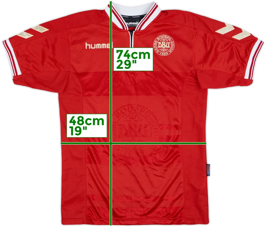 2000-02 Denmark Home Shirt - 7/10 - (S)