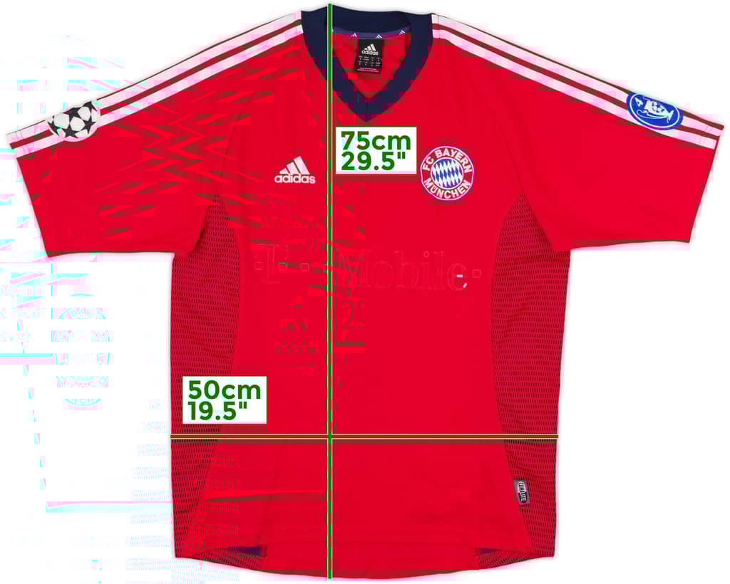 2002-03 Bayern Munich CL Shirt - 4/10 - (S)