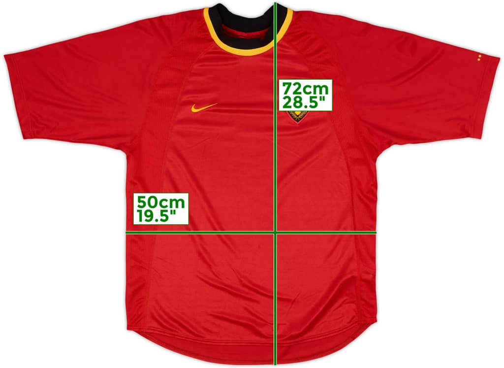 2000-02 Belgium Home Shirt - 8/10 - (S)