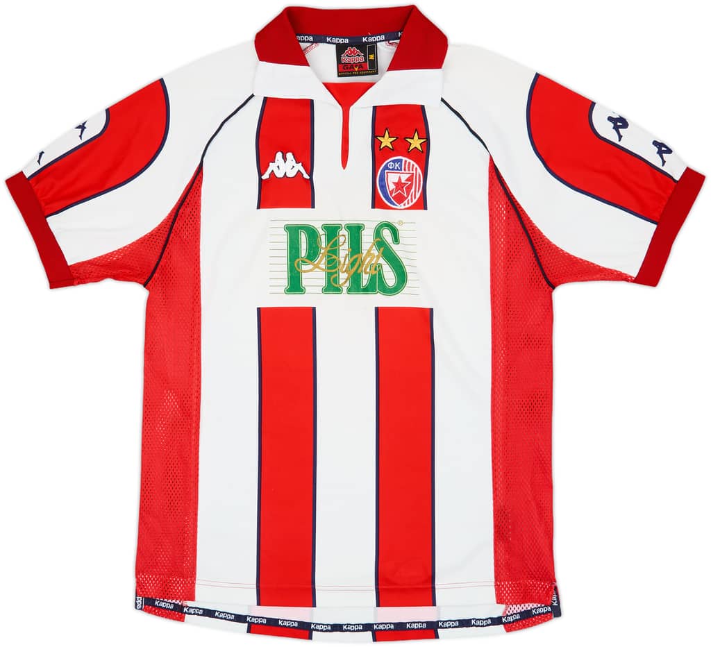 1999-00 Red Star Belgrade Home Shirt - 6/10 - (M)