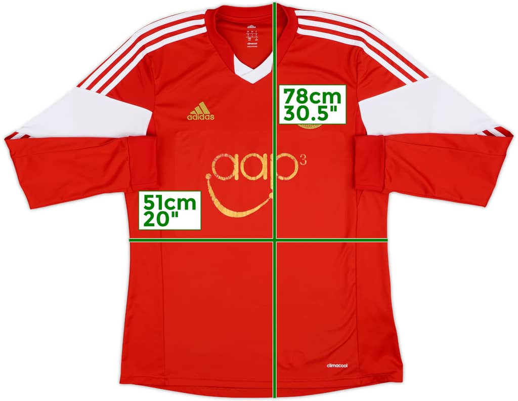 2013-14 Southampton Home L/S Shirt - 5/10 - (L)