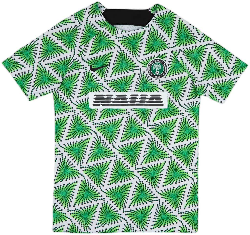 2022-23 Nigeria Nike Pre-Match Training Shirt - 8/10 - (S)