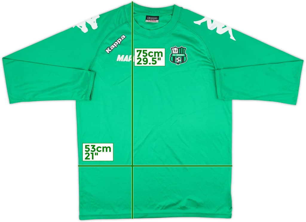 2015-16 Sassuolo Kappa Training L/S Shirt - 6/10 - (L)