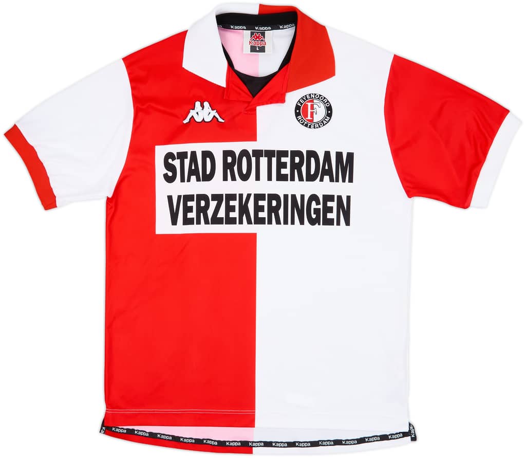 2000-01 Feyenoord Home Shirt - 10/10 - (L)