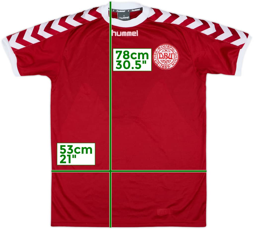 2002-03 Denmark Home Shirt - 8/10 - (M/L)