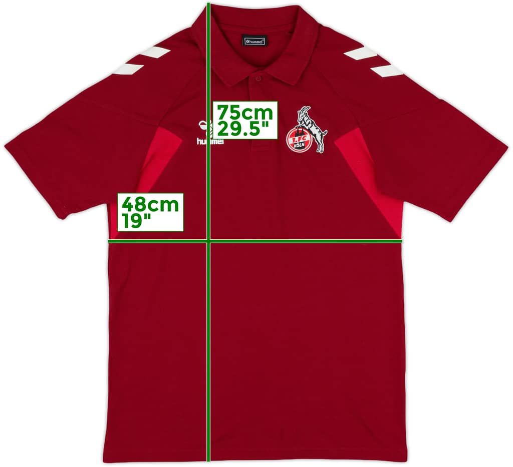 2022-23 Koln Hummel Polo Shirt - 8/10 - (M)