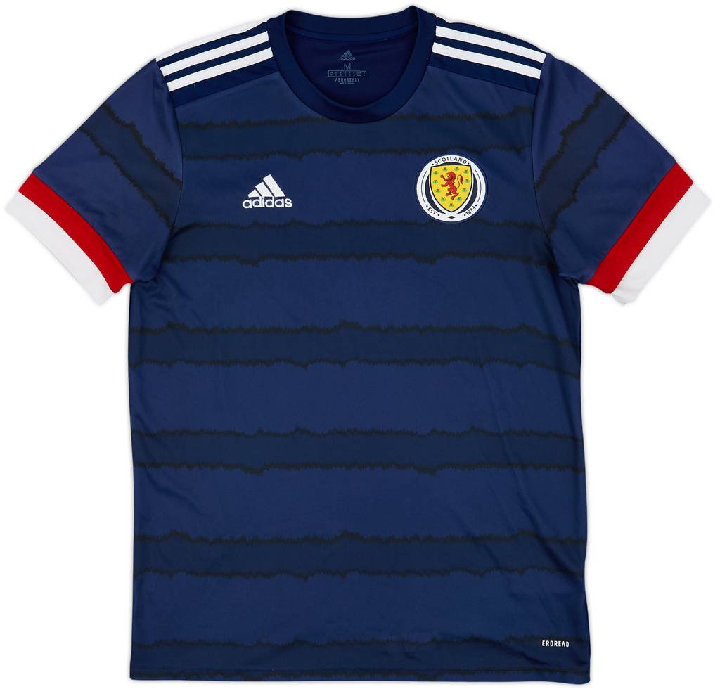 2020-22 Scotland Home Shirt - 9/10 - (M)