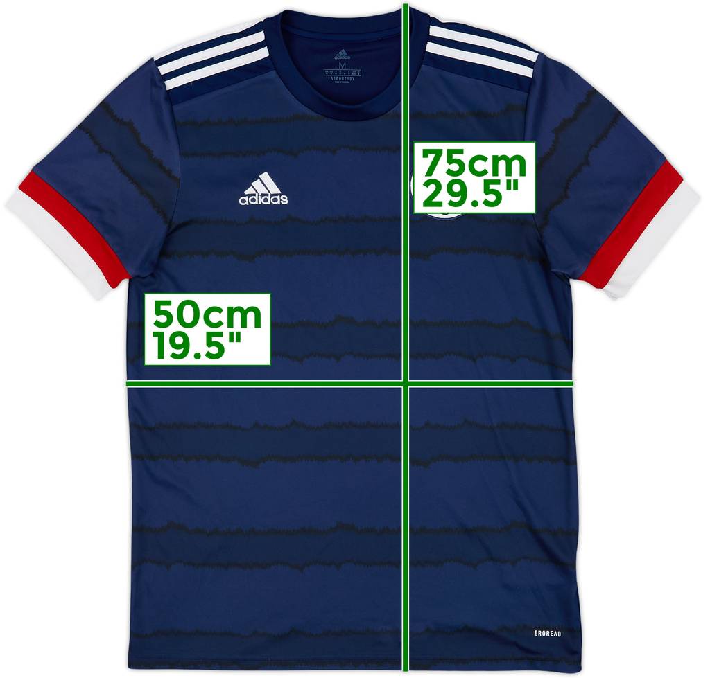 2020-22 Scotland Home Shirt - 9/10 - (M)