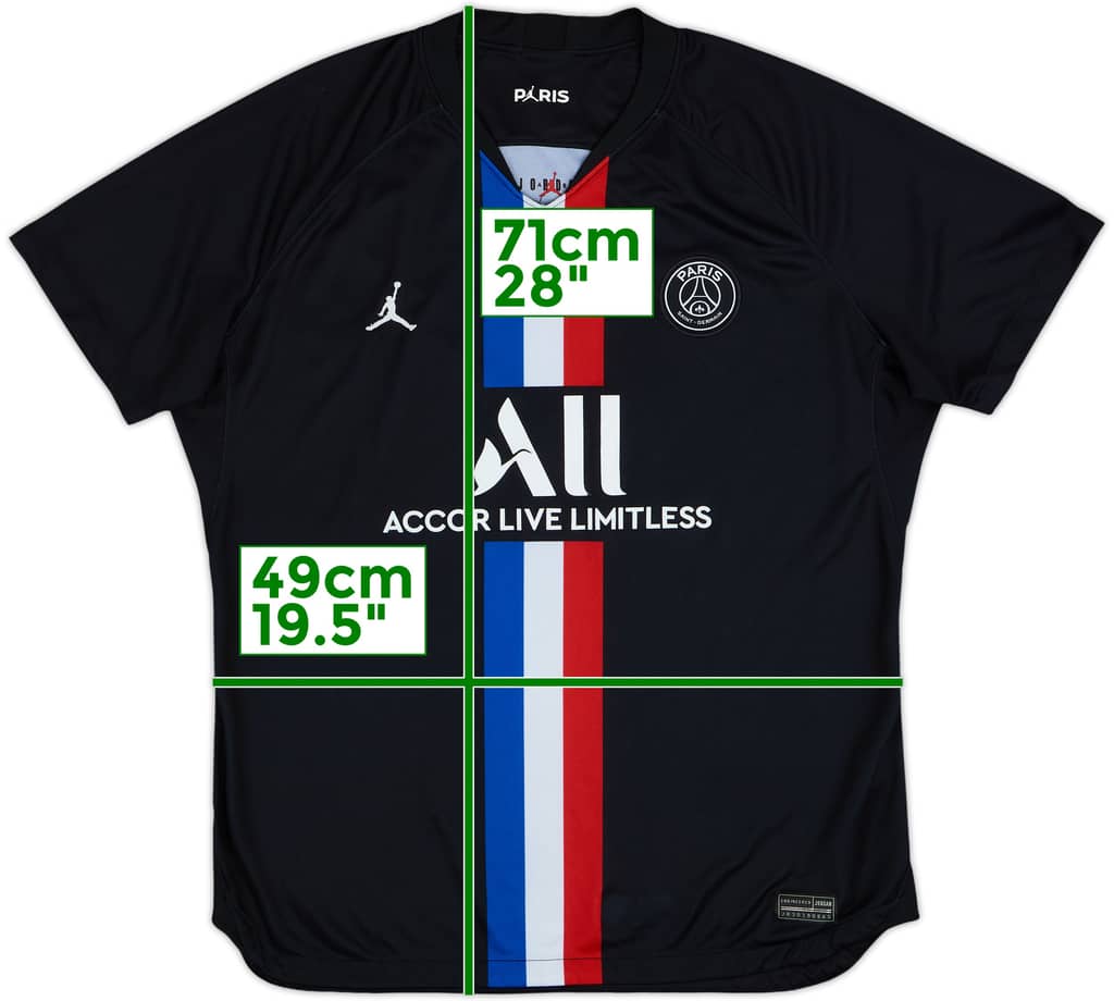 2019-20 Paris Saint-Germain Fourth Shirt - 7/10 - (Women's XL)