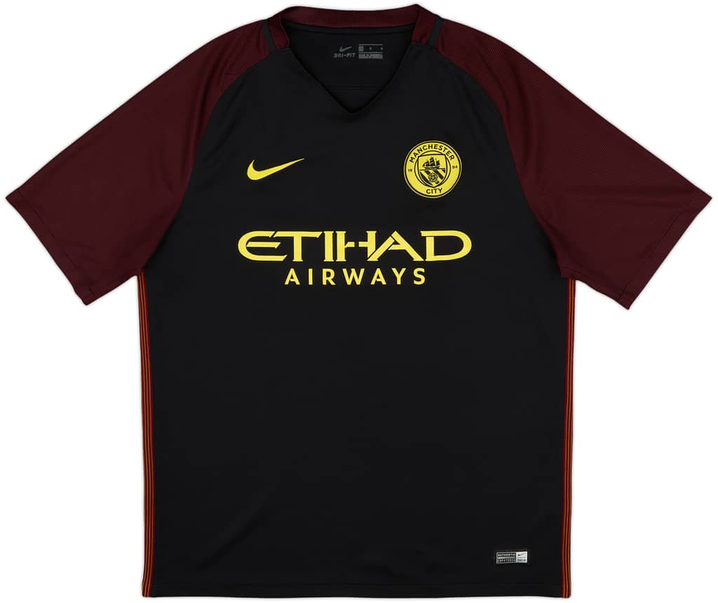 2016-17 Manchester City Away Shirt - 5/10 - (L)