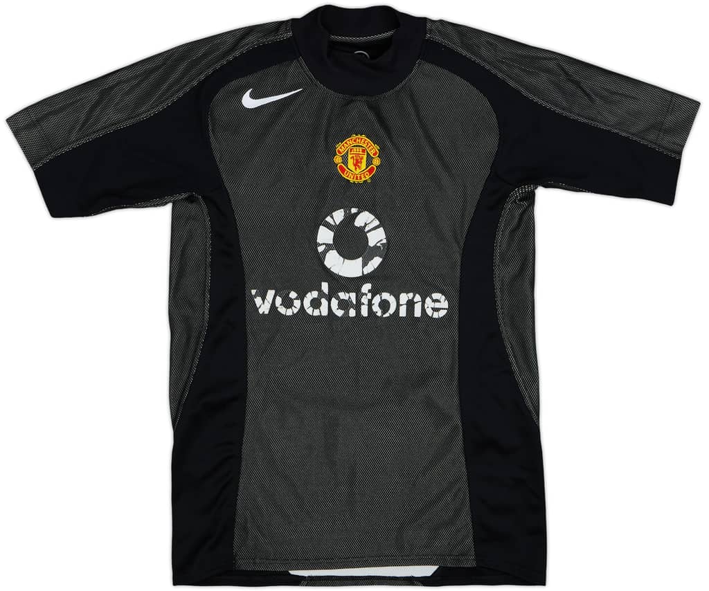 2004-05 Manchester United GK S/S Shirt - 4/10 - (S)