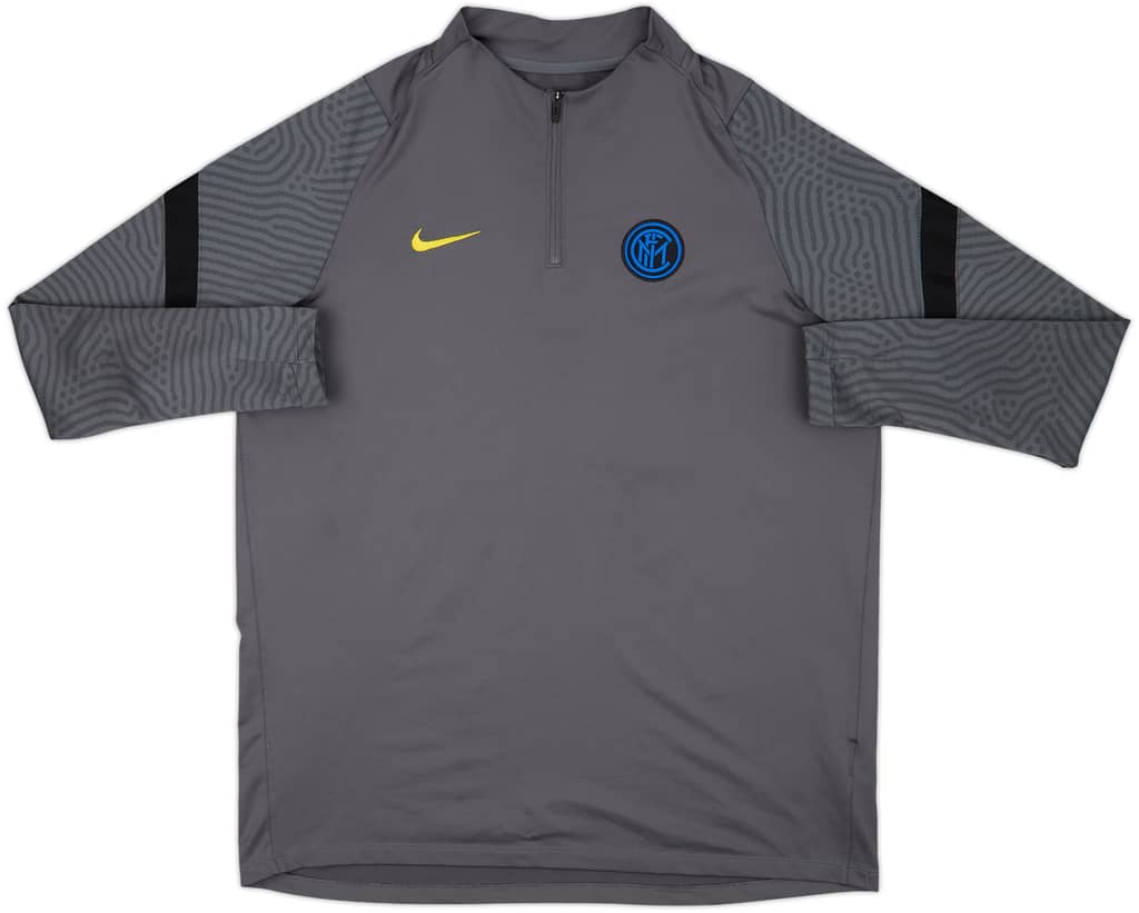 2020-21 Inter Milan Nike 1/4 Zip Training Top - 8/10 - (XL)