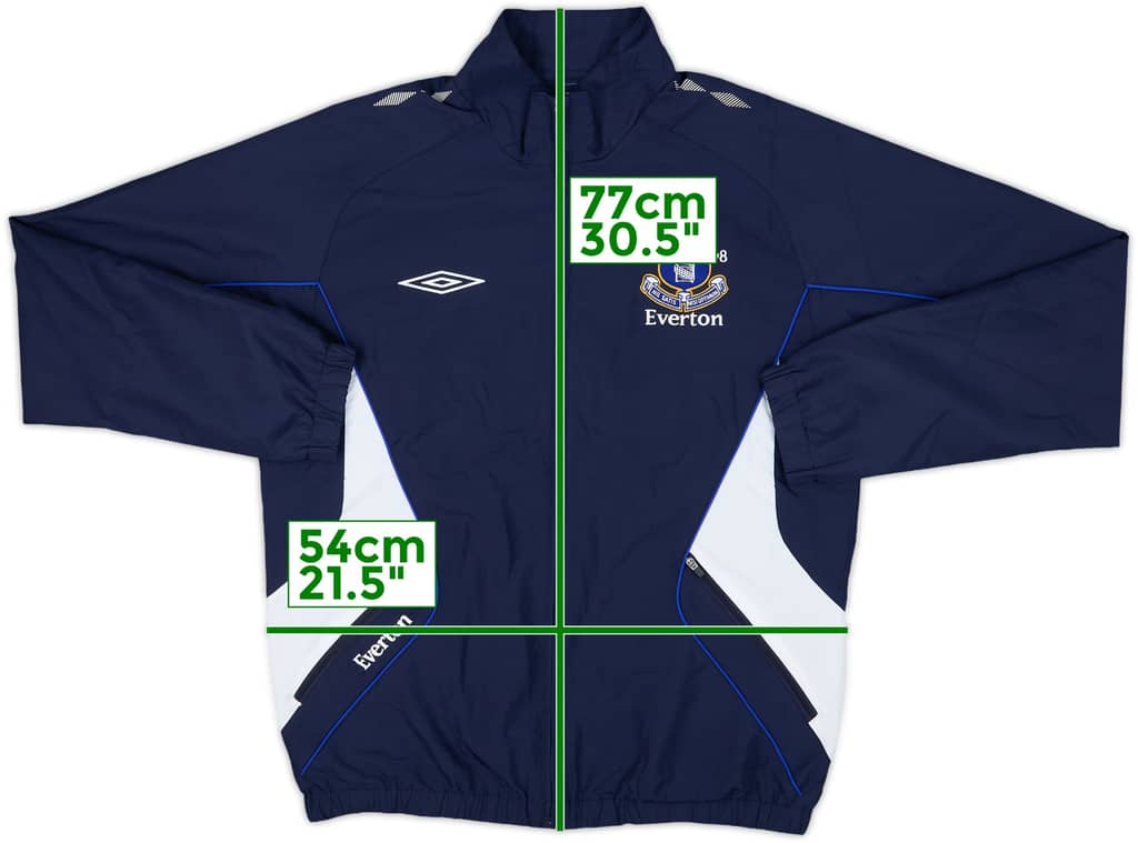 2008-09 Everton Umbro Track Jacket - 8/10 - (M)