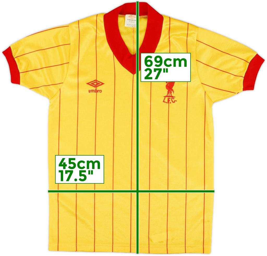 1981-84 Liverpool Away Shirt - 9/10 - (S)