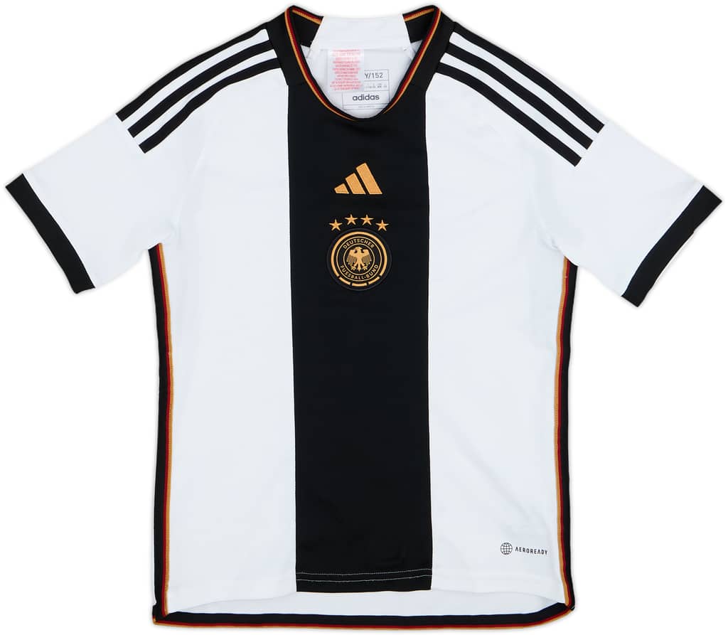 2022-23 Germany Home Shirt - 8/10 - (M.Boys)