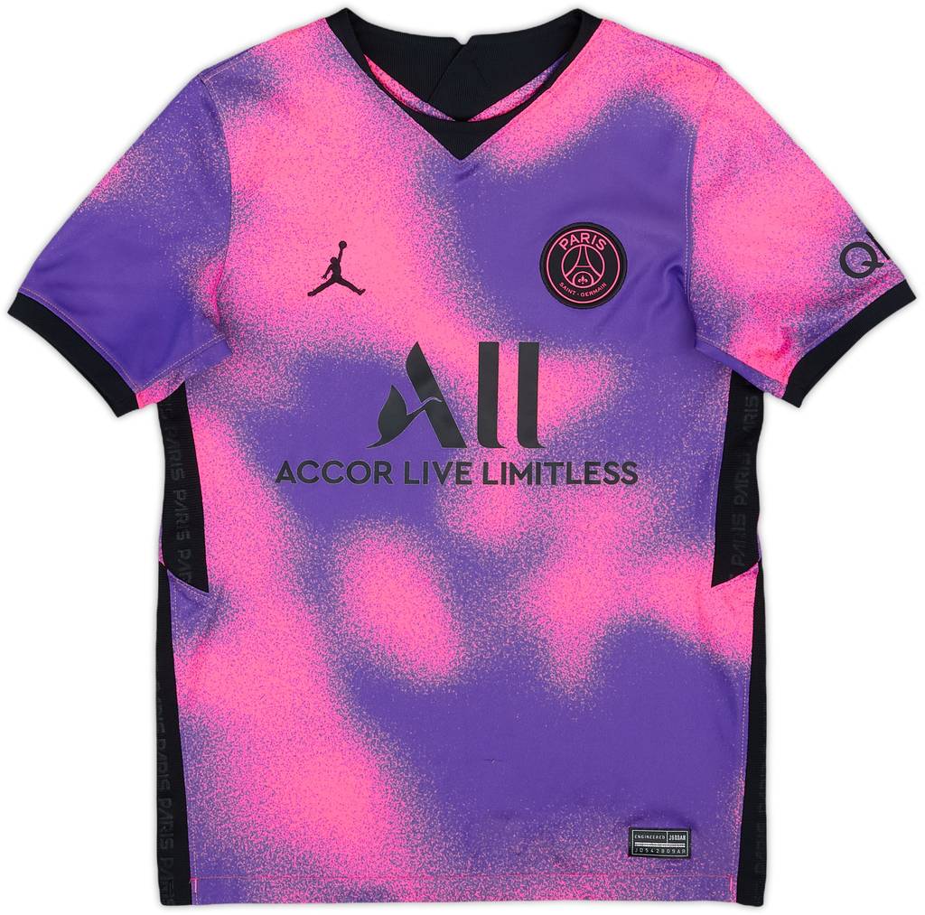 2020-21 Paris Saint-Germain Fourth Shirt - 9/10 - (M.Boys)