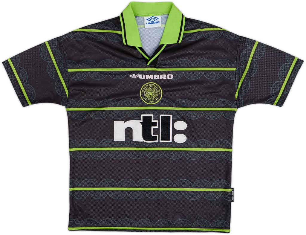 1999-00 Celtic Away Shirt - 7/10 - (Y)