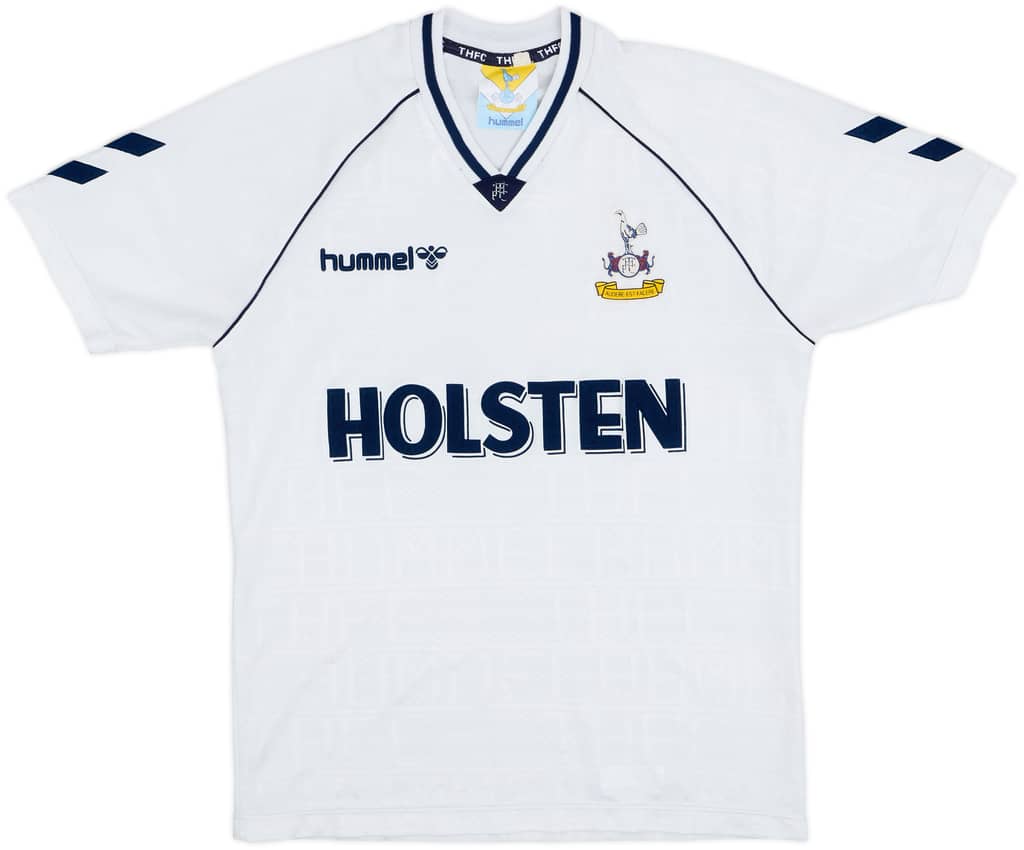 1989-91 Tottenham Home Shirt - 7/10 - (M)