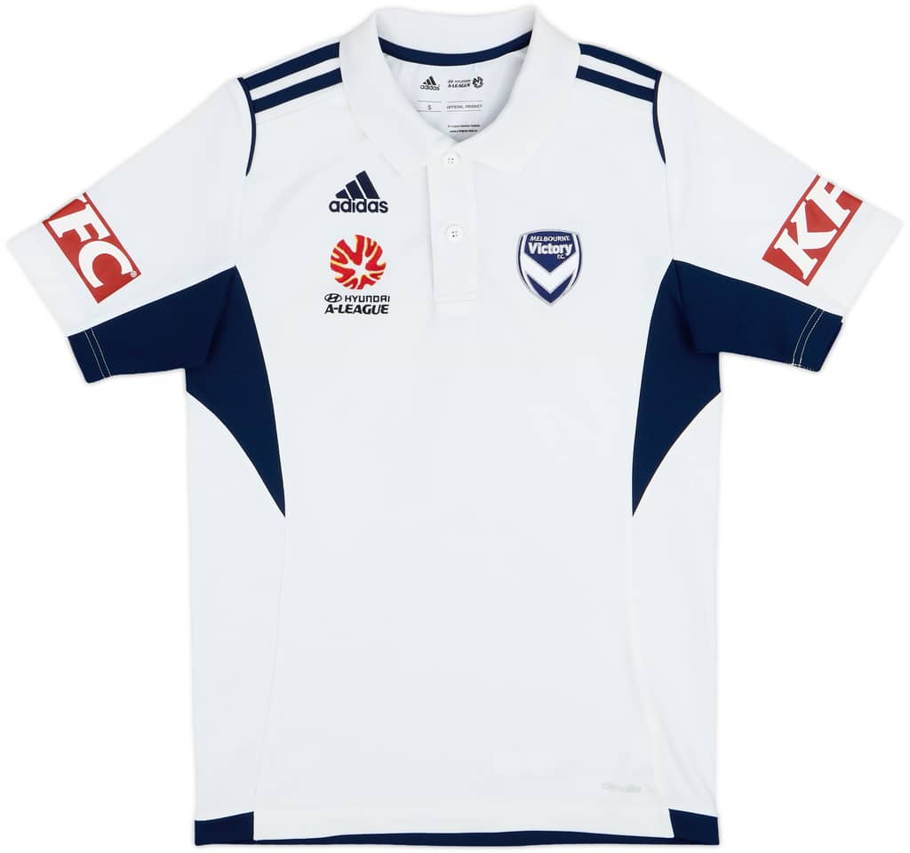 2014-15 Melbourne Victory adidas Polo Shirt - 7/10 - (S)