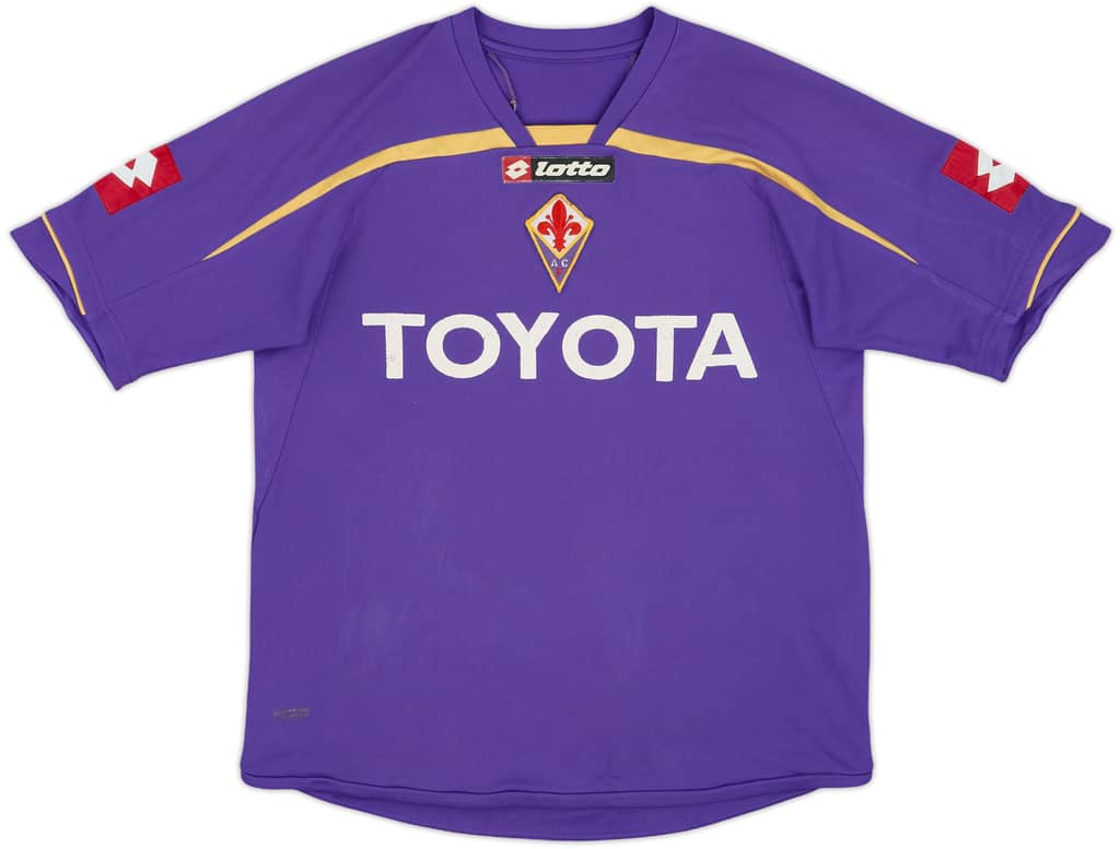 2009-10 Fiorentina Home Shirt - 5/10 - (XL.Boys)