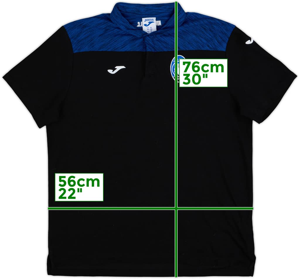 2019-20 Atalanta Joma Polo Shirt - 9/10 - (XL)