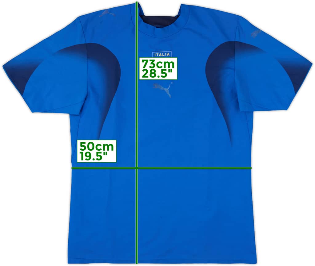 2006 Italy Home Shirt - 4/10 - (S)