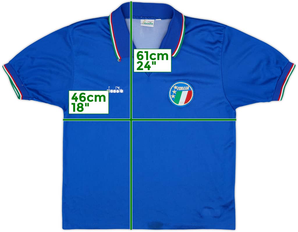 1986-91 Italy Home Shirt - 6/10 - (M)