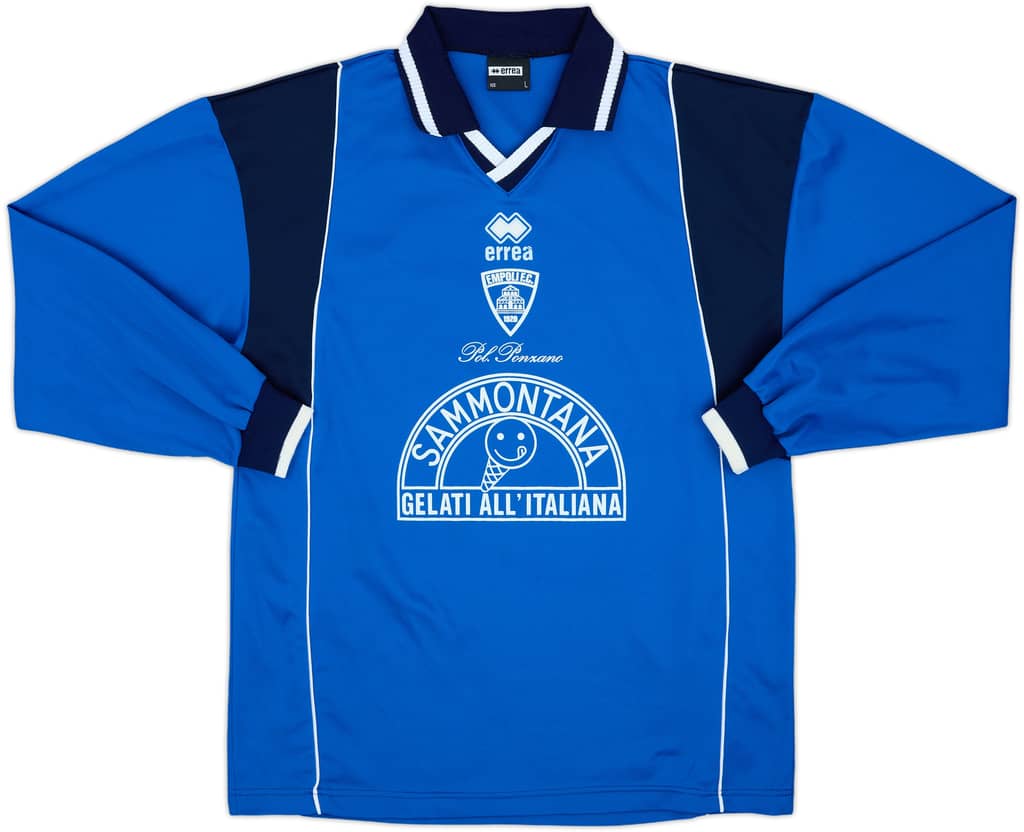 2003-04 Empoli Errea Training L/S Shirt - 8/10 - (L)