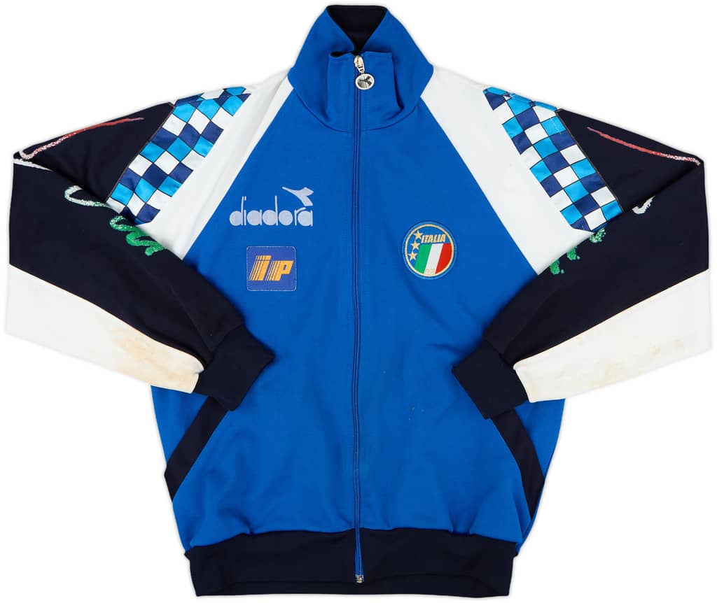 1990 Italy Diadora Track Jacket - 4/10 - (M)