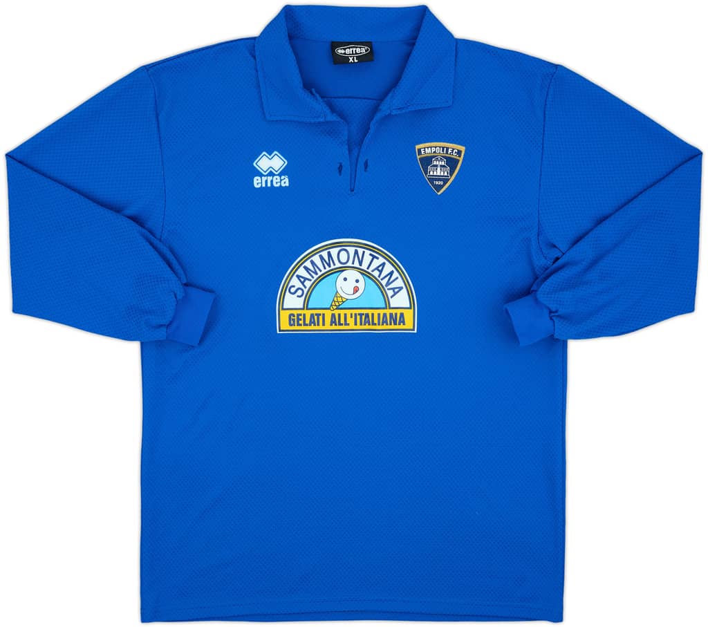 2002-03 Empoli Home L/S Shirt - 8/10 - (XL)