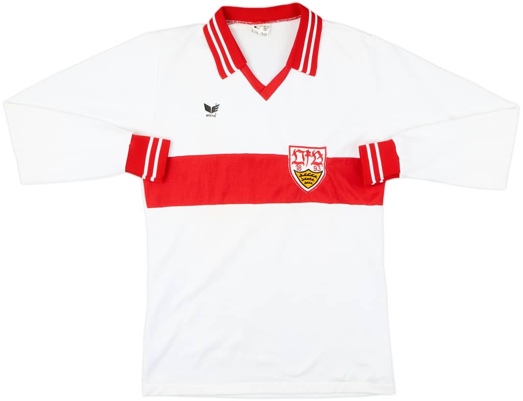 1980-81 Stuttgart Home L/S Shirt - 7/10 - (M)