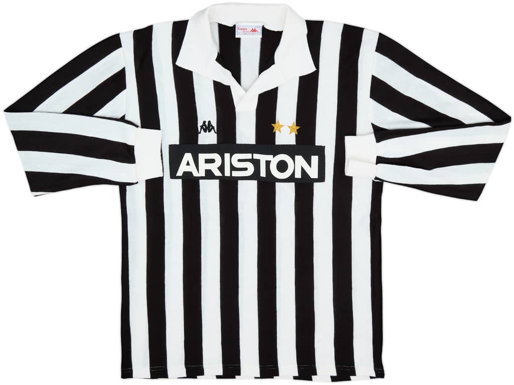 1982-83 Juventus Home L/S Shirt - 8/10 - (L)