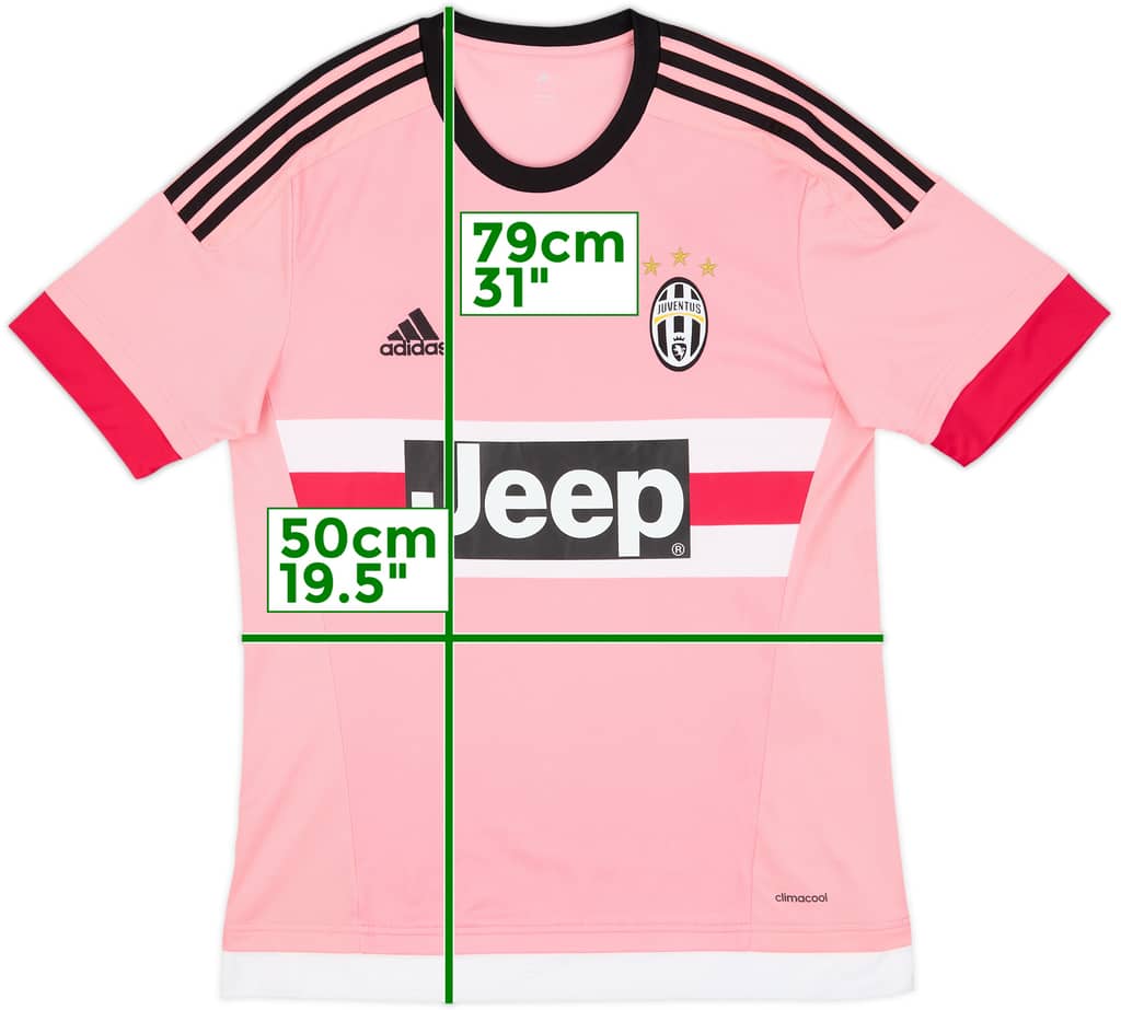 2015-16 Juventus Away Shirt - 8/10 - (M)