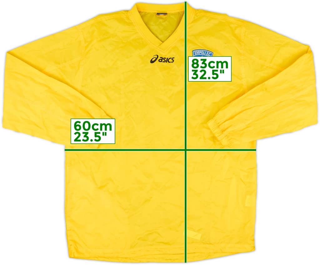 2004-05 Empoli Asics Shell Top - 8/10 - (L)