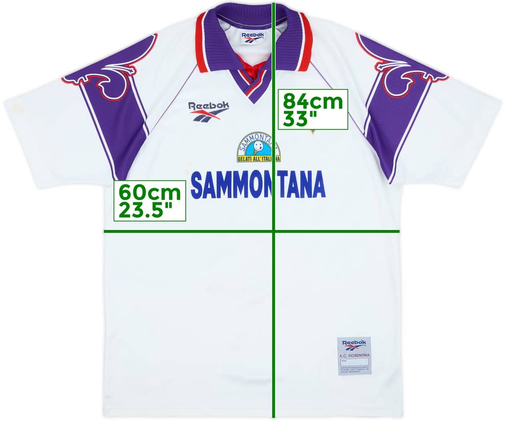 1996-97 Fiorentina Away Shirt - 6/10 - (XXL)