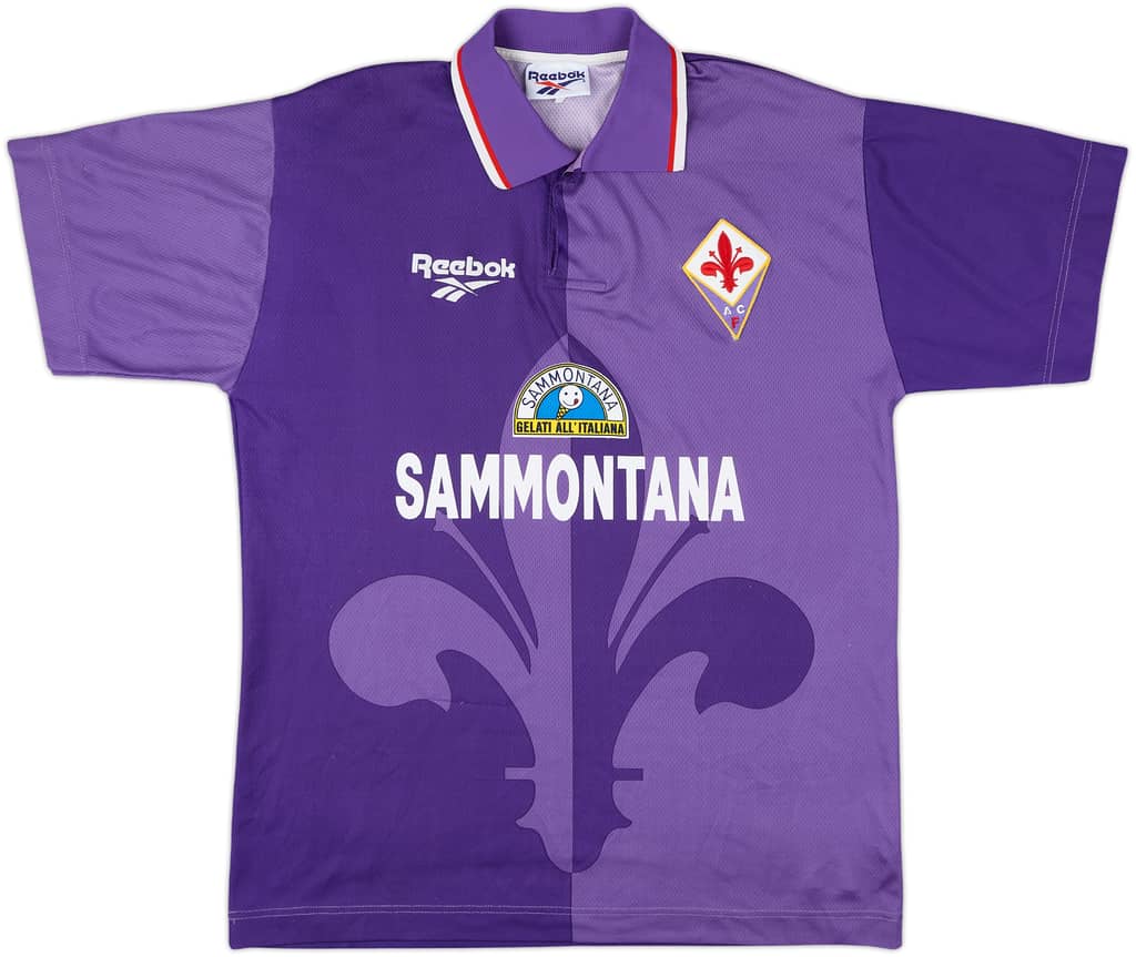 1995-96 Fiorentina Home Shirt - 8/10 - (M)