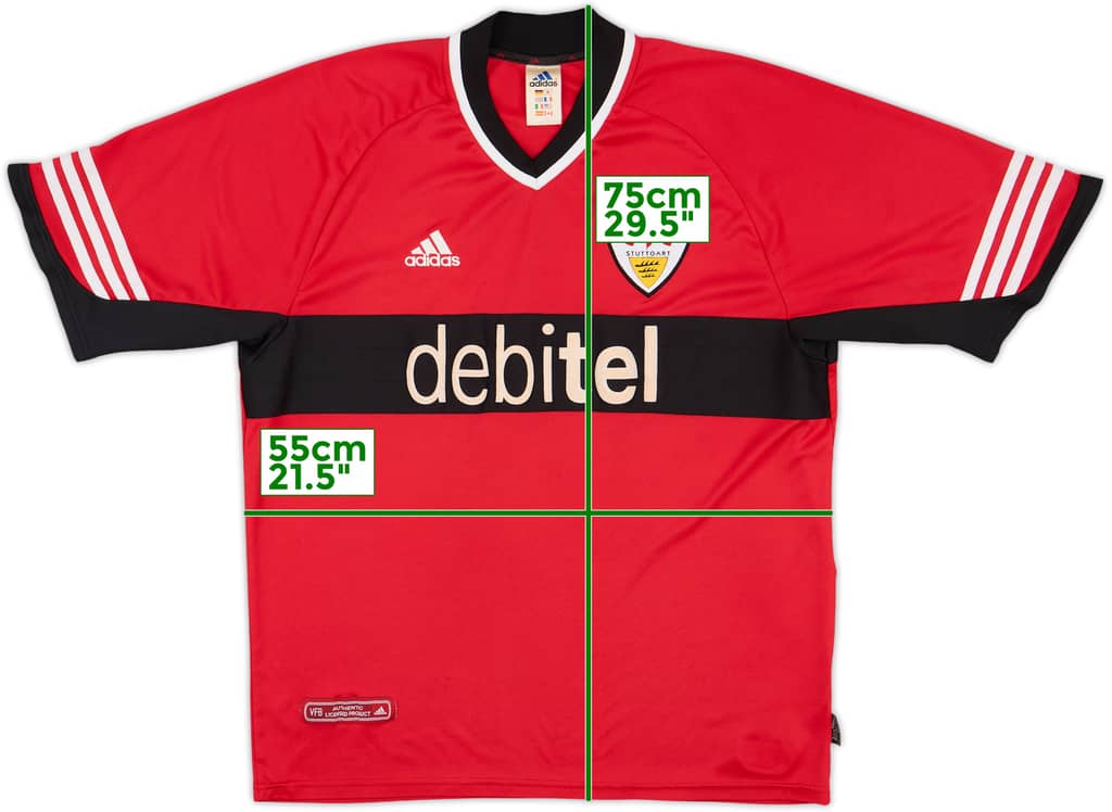 2001-02 Stuttgart Away Shirt - 8/10 - (L)