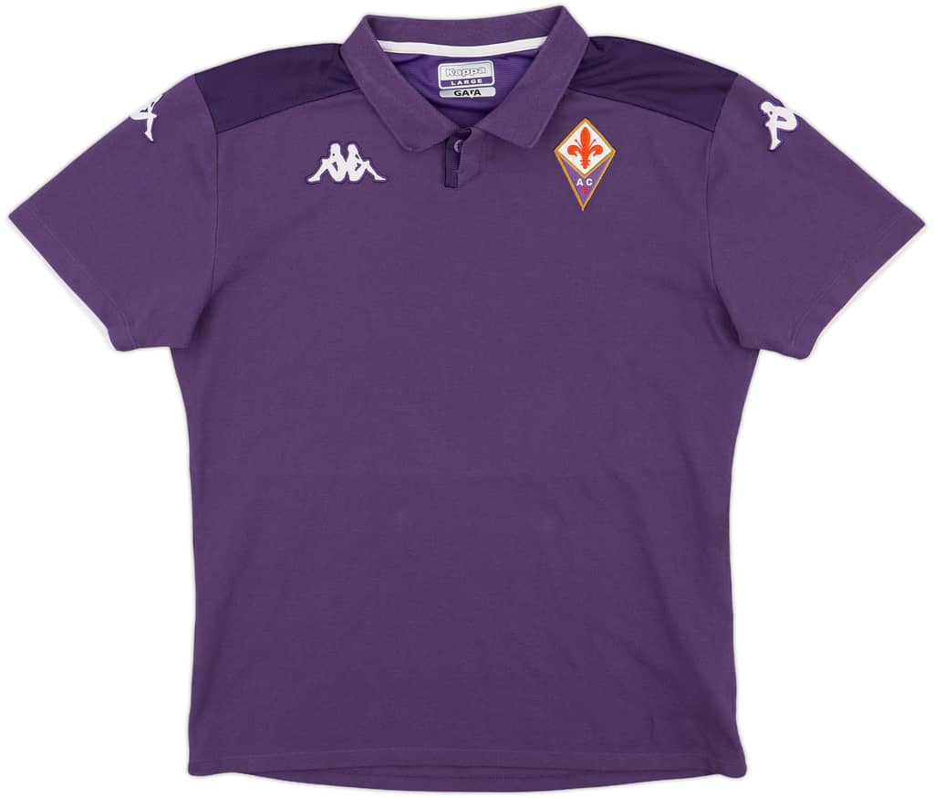 2020-21 Fiorentina Kappa Polo Shirt - 8/10 - (L)