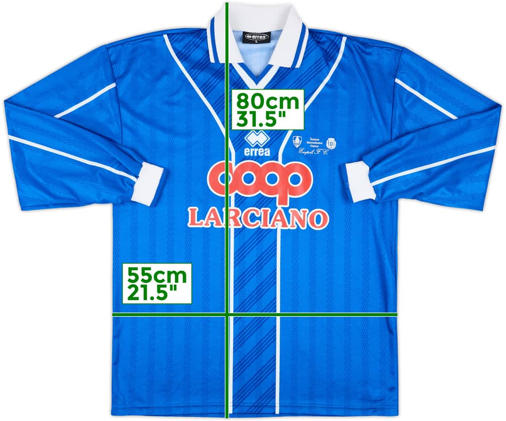 1997-98 Empoli Youth Home L/S Shirt - 9/10 - (L)
