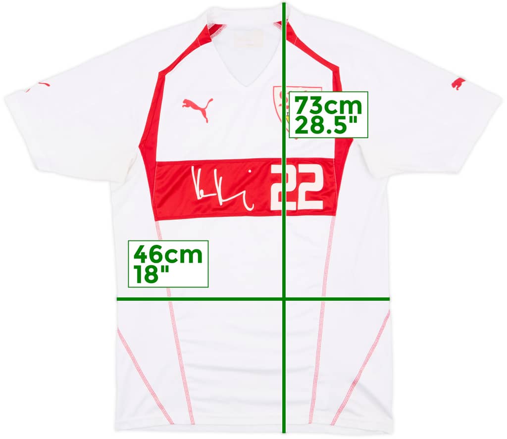 2004-05 Stuttgart 'Kevin Kuranyi' Special Home Shirt - 7/10 - (M)