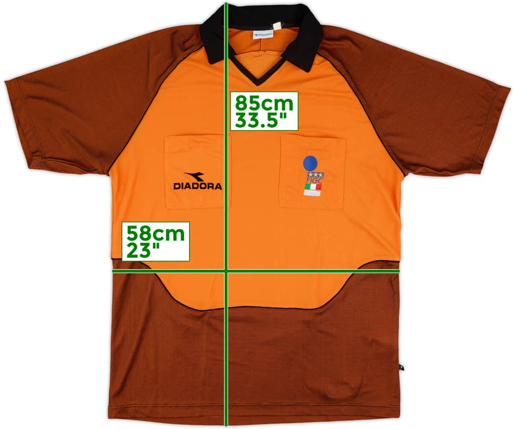 2002-03 Italy Diadora Referee Shirt - 9/10 - (XXL)