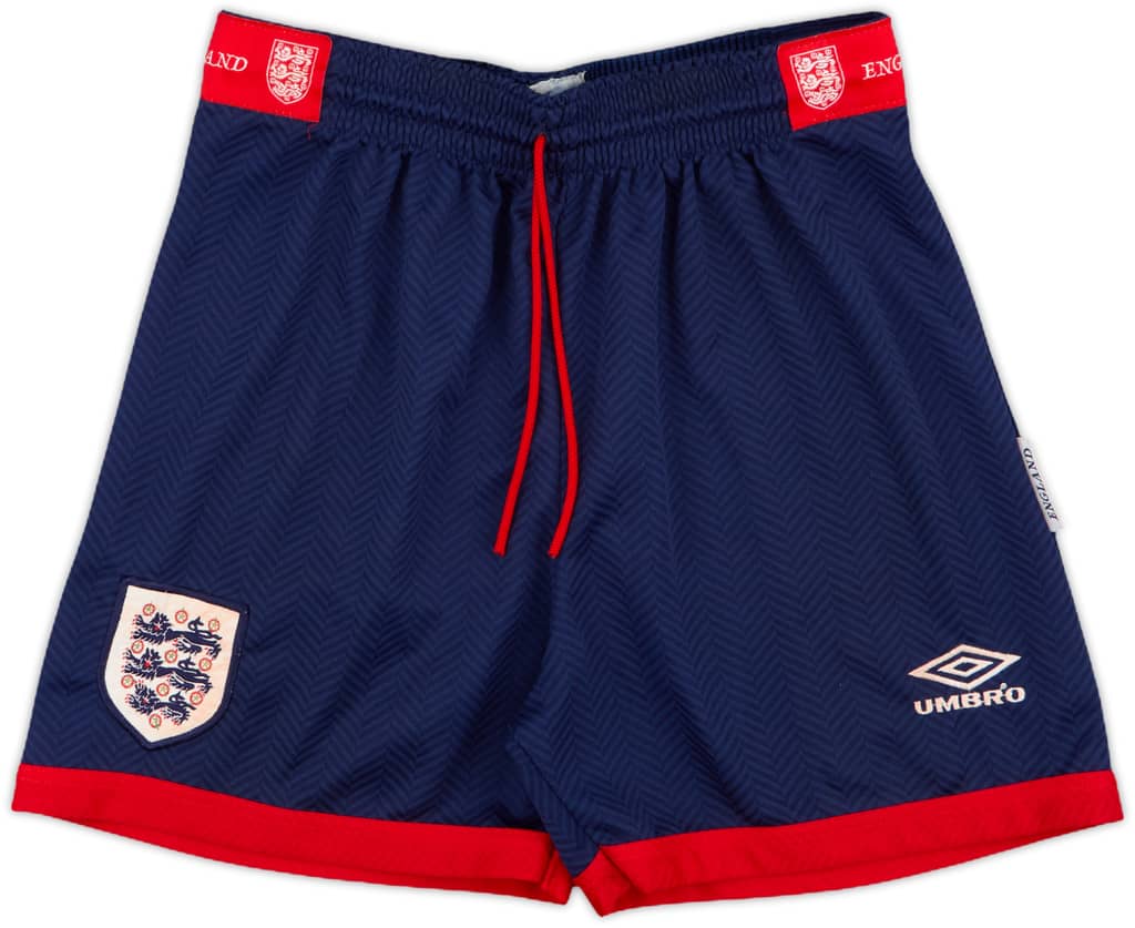 1993-94 England Home Shorts - 8/10 - (M)
