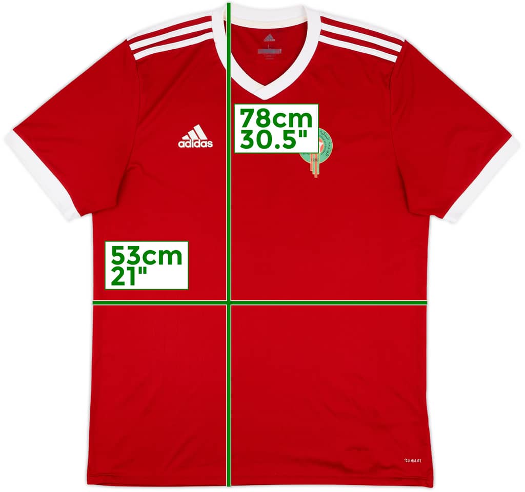 2018-19 Morocco Home Shirt - 8/10 - (L)