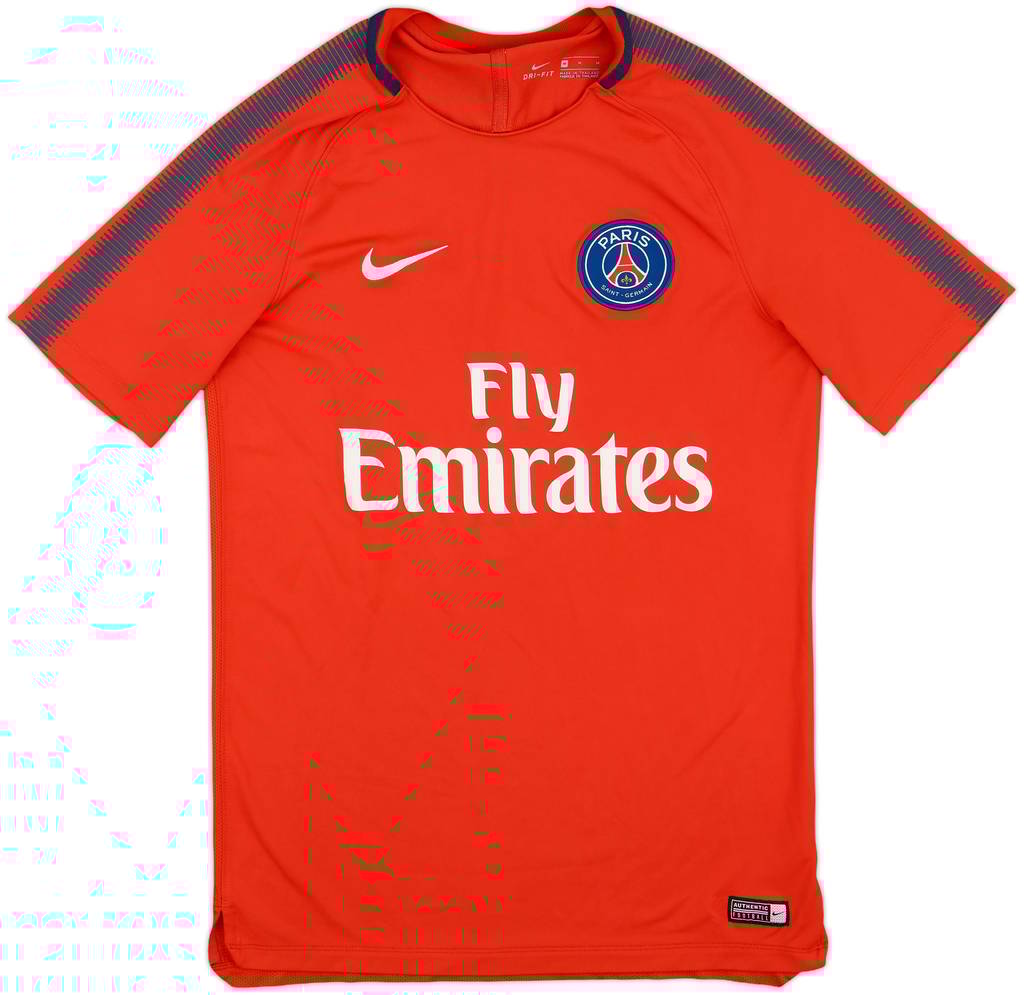 2017-18 Paris Saint-Germain Nike Training Shirt - 8/10 - (M)