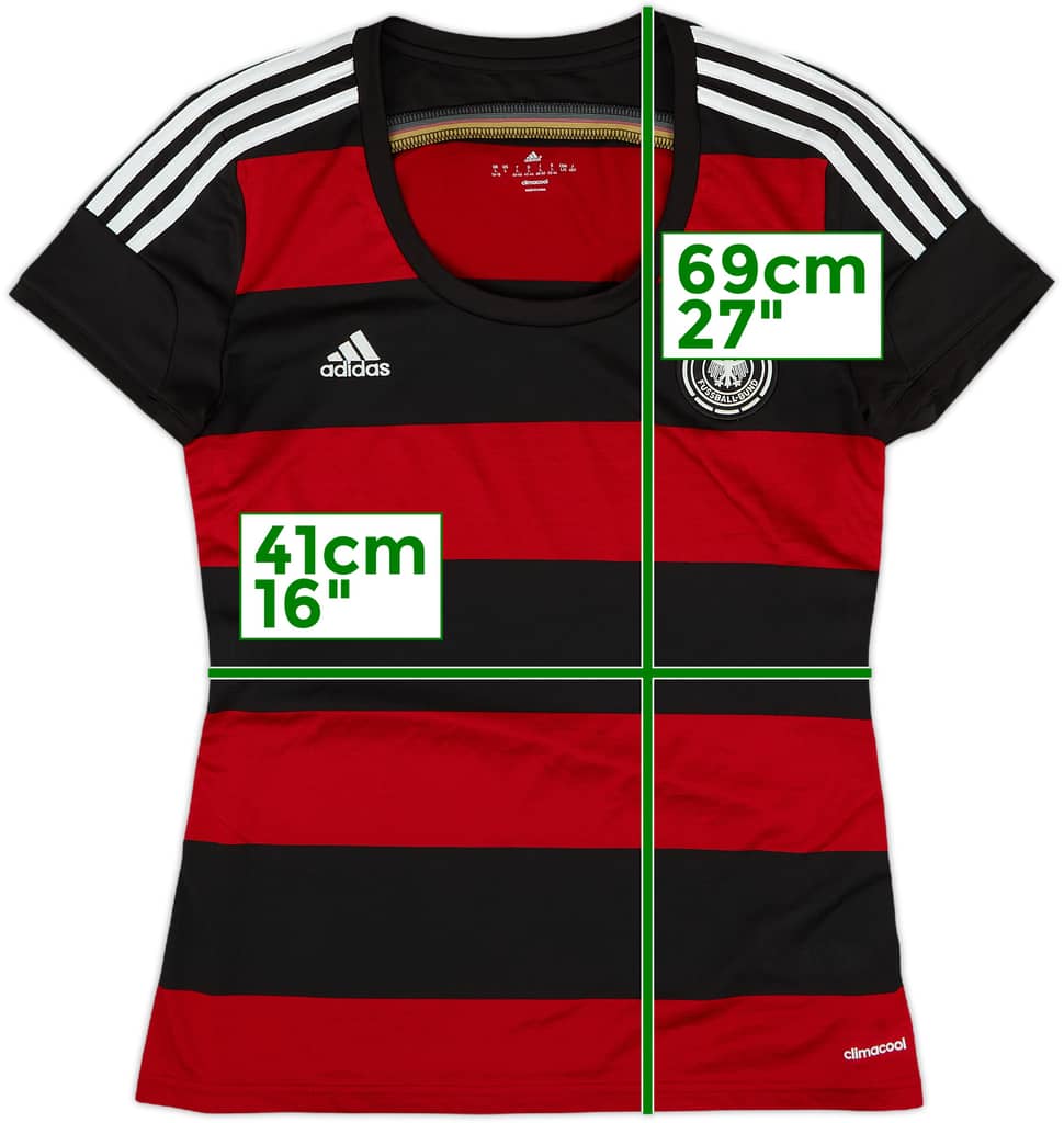 2014-15 Germany Away Shirt - 9/10 - (Women's L)