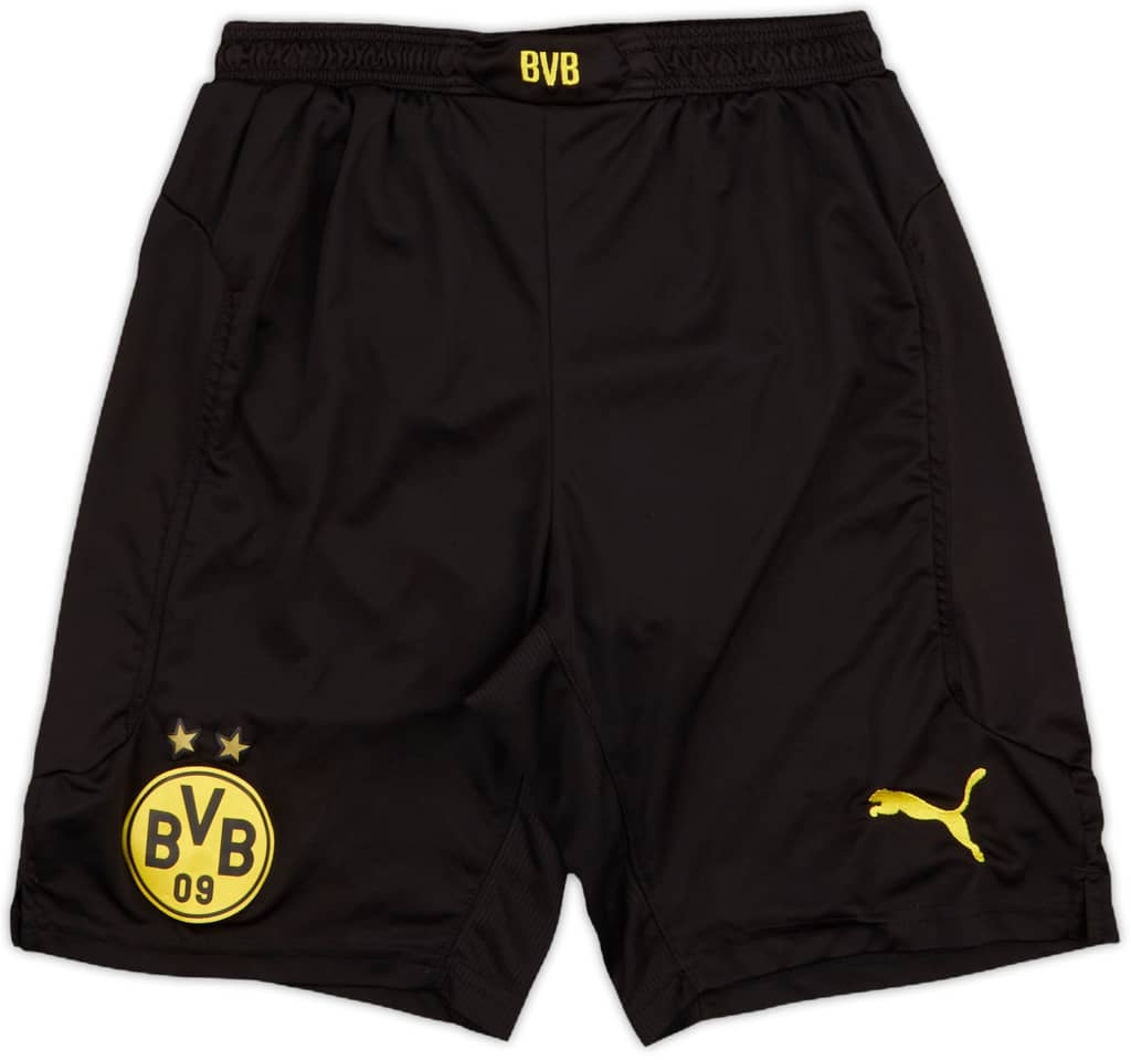 2013-14 Borussia Dortmund Home Shorts - 10/10 - (XL.Boys)