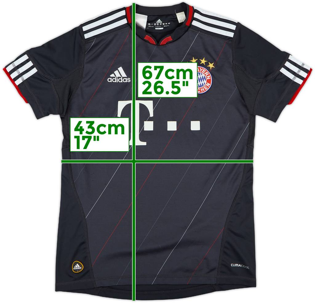 2010-11 Bayern Munich Third Shirt - 8/10 - (L.Boys)