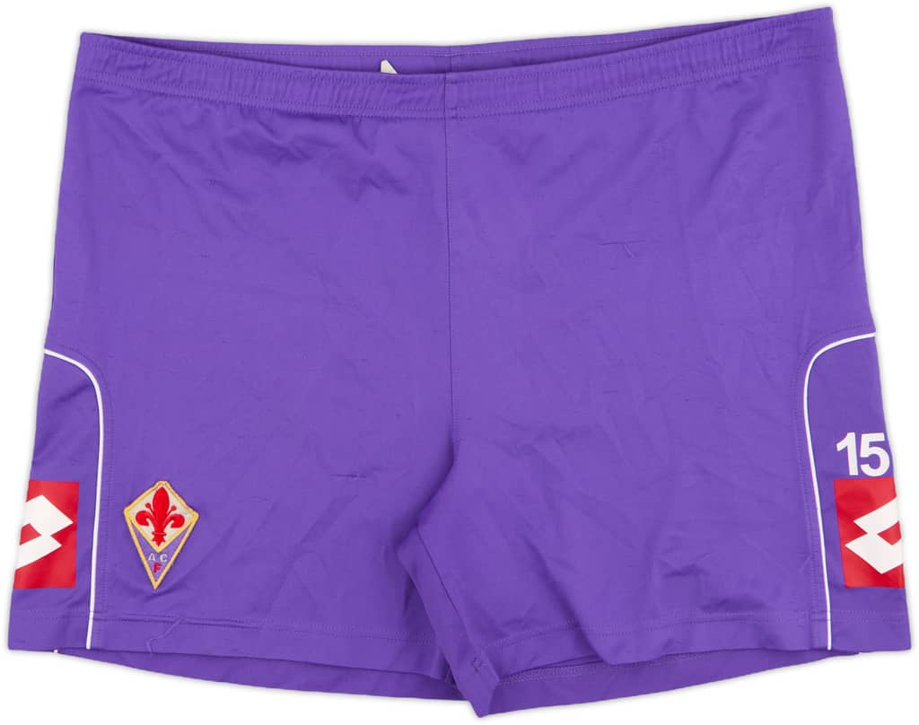 2006-07 Fiorentina Home Shorts #154 - 4/10 - (XL)