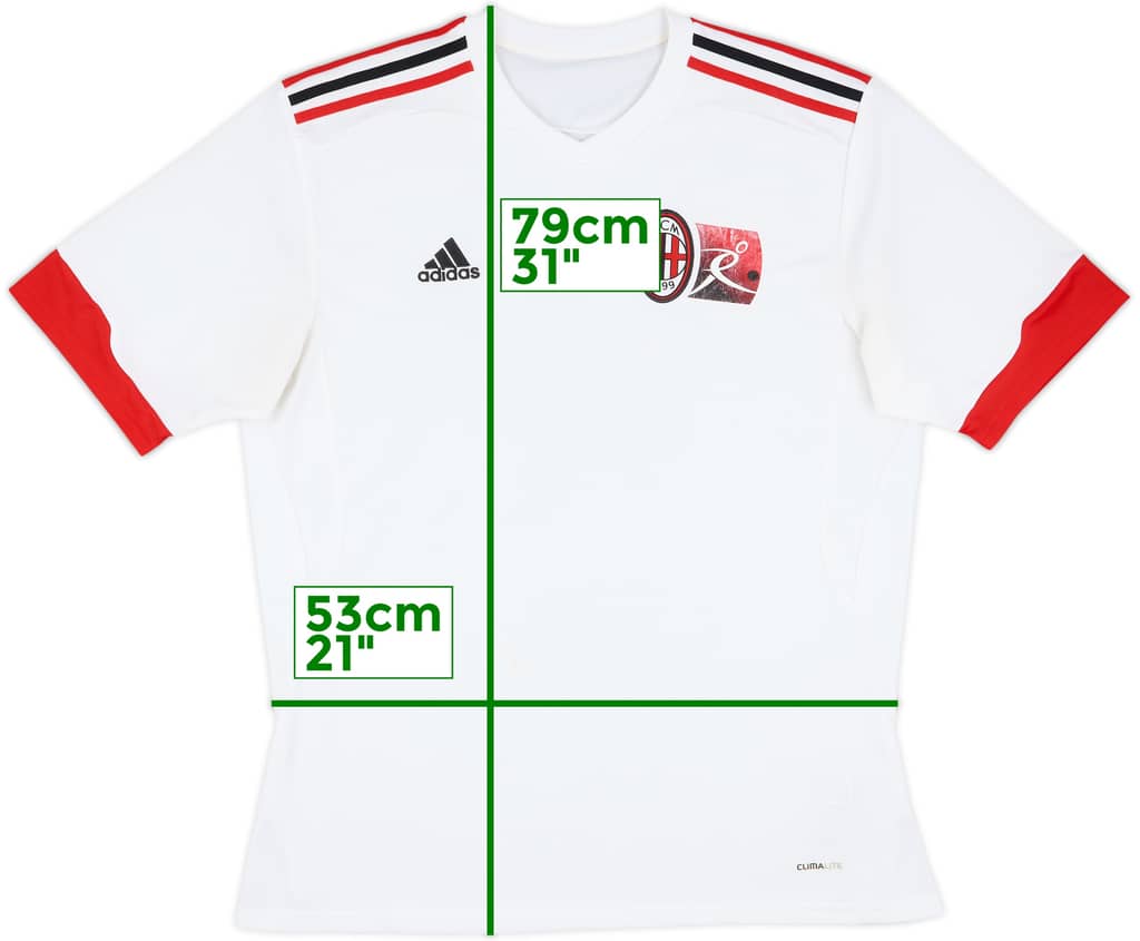 2009-10 AC Milan Youth adidas Training Shirt - 6/10 - (L)